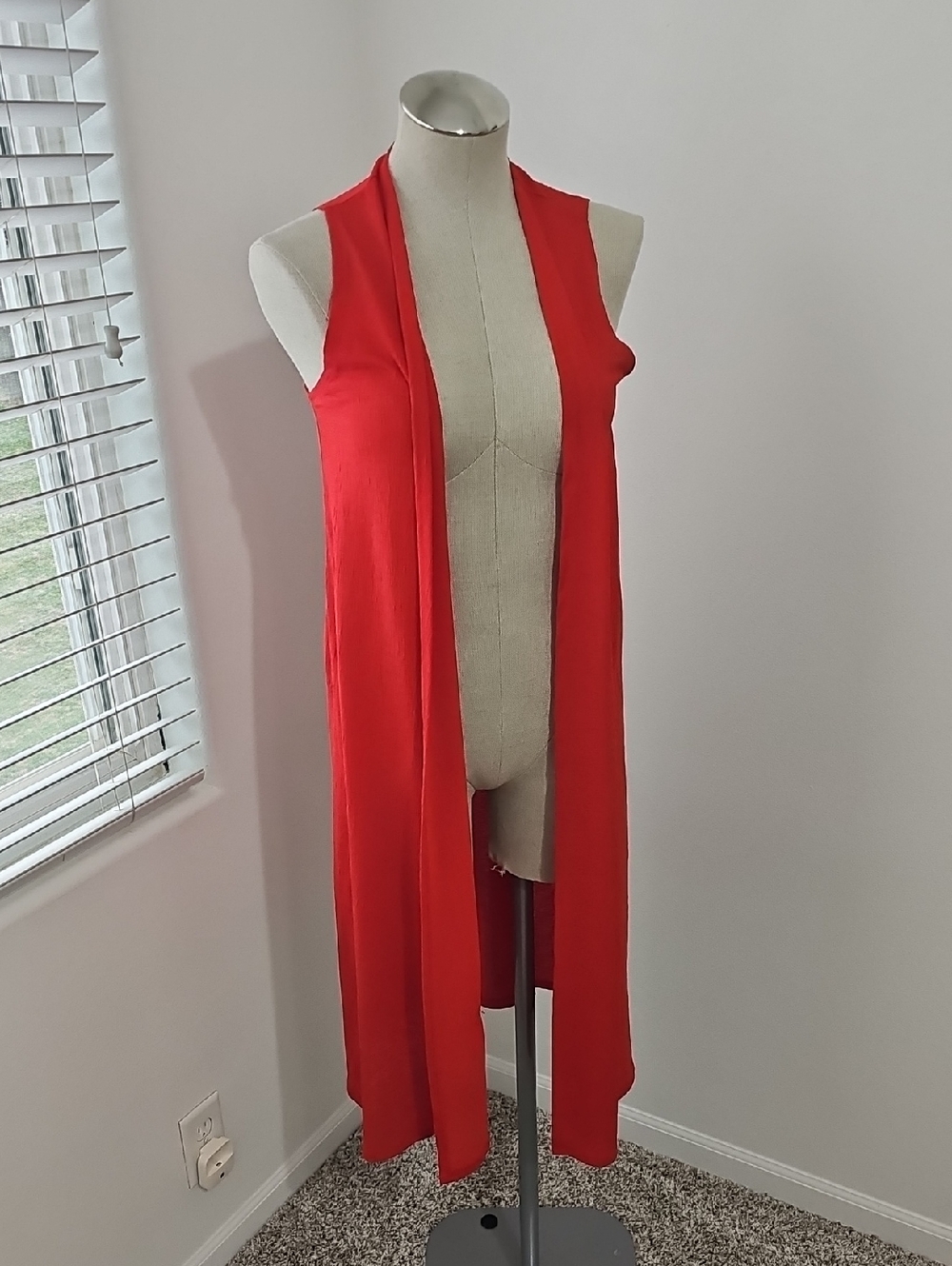 LuLaRoe Bright Red Layering Top